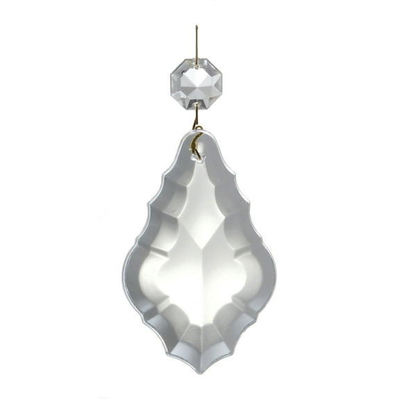 B&P Lamp BrilliantCut 5 Inch (125MM) Plain Crystal Spear