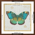 thumbnail image 5 of Art.com Bohemian Wings Butterfly VA Art Print by Daphne Brissonnet, Brown Frame Wall Art, 21" x 21", 5 of 5
