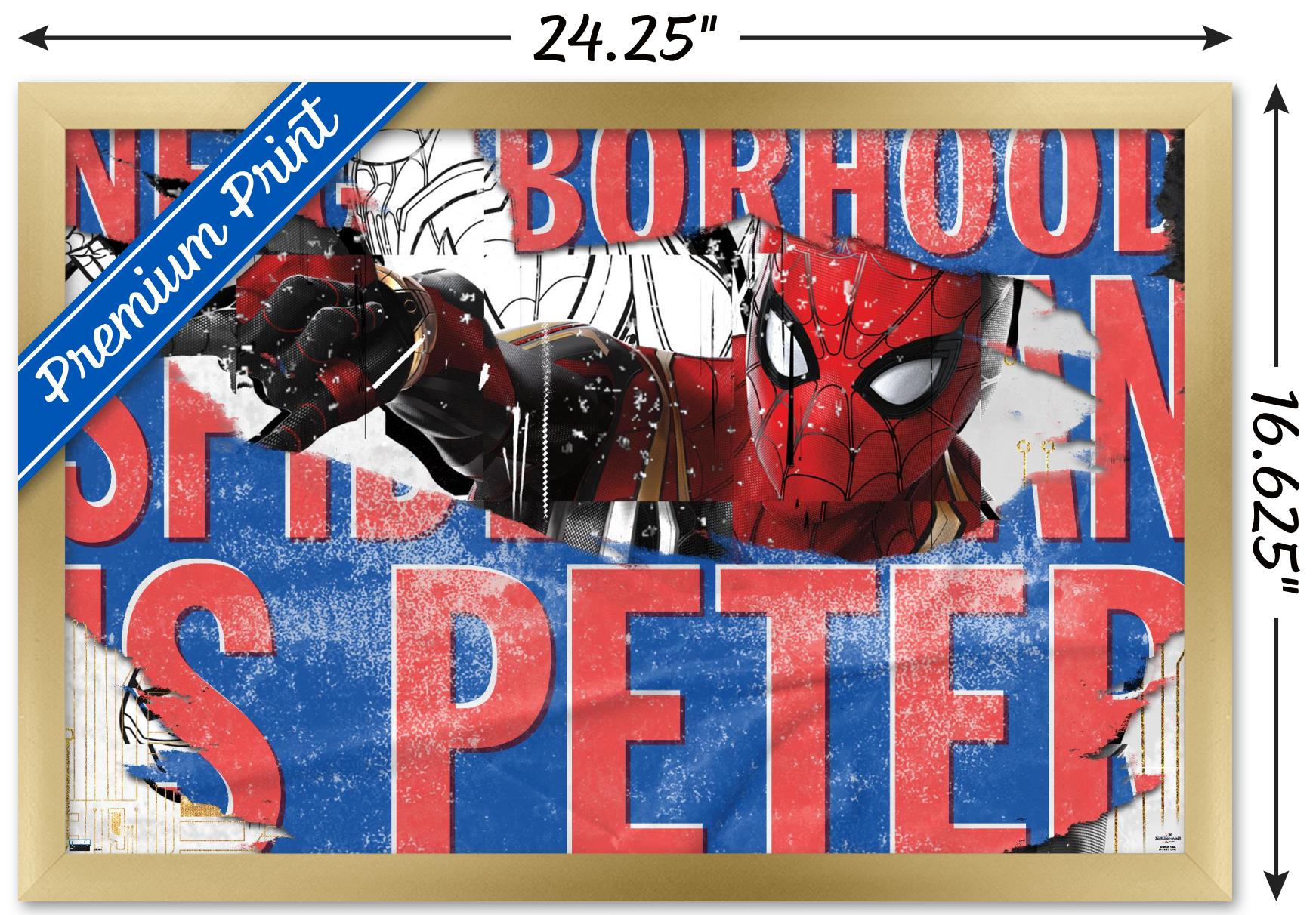 Marvel Spider-Man: No Way Home - Web-Shooter Wall Poster, 14.725" x 22.375" Framed
