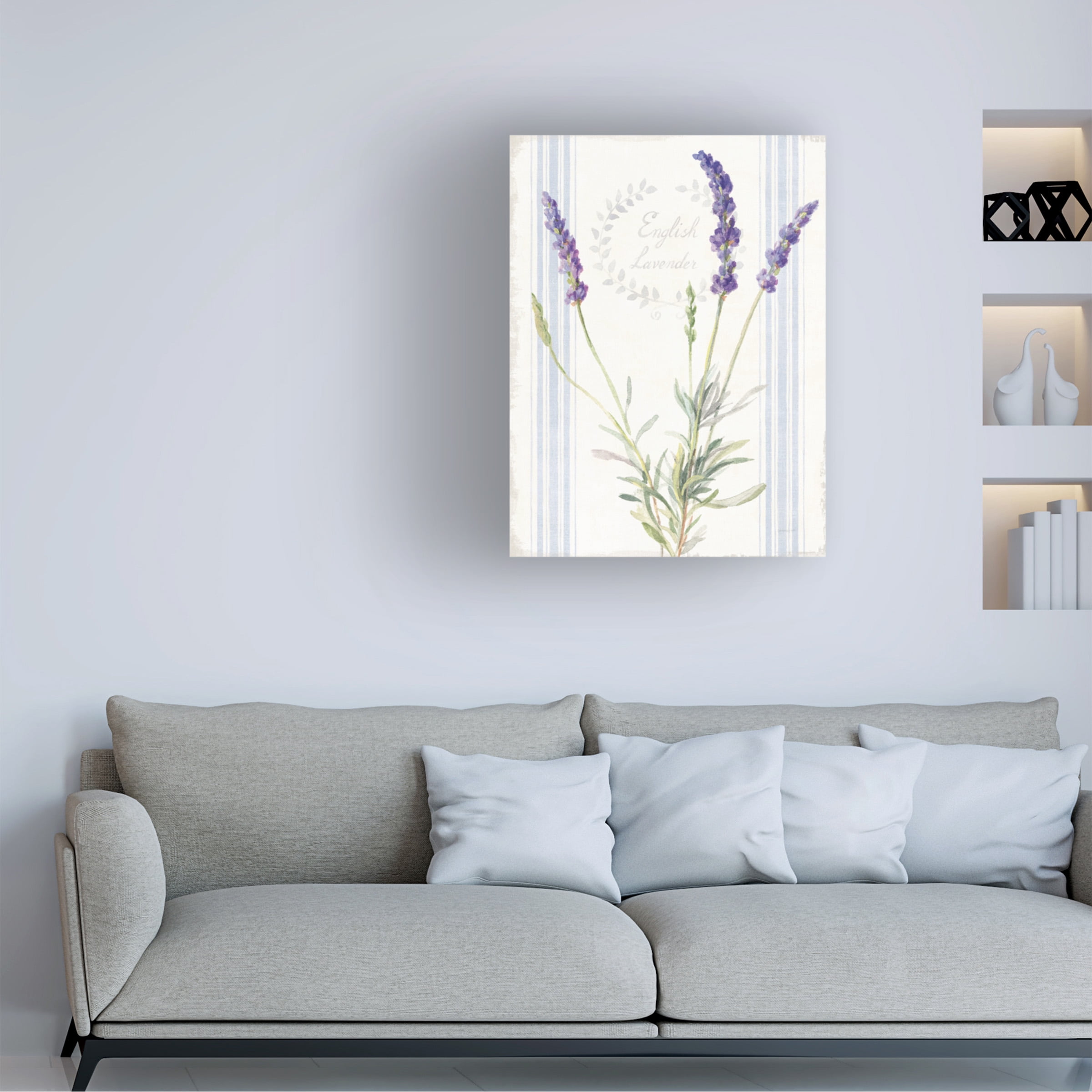 Danhui Nai 'Floursack Lavender IV' Canvas Art