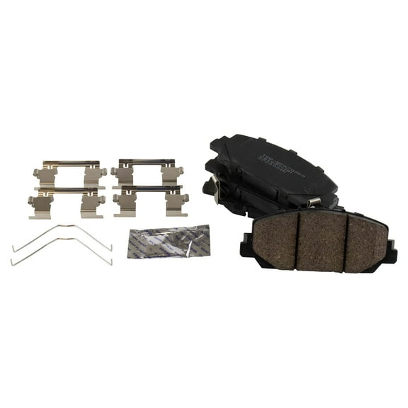 TRQ Front Posi Ceramic Disc Brake Pad Kit Set for Honda Acura New BFA70950 Fits select: 2016-2017 HONDA ACCORD SPORT, 2013-2018 ACURA RDX
