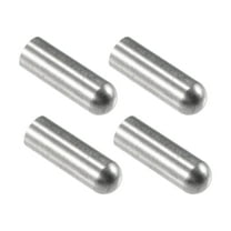 Door Hinge Pin Bolts for Jeep Wrangler JK JKU 2007-2017 Metal Silver Tone 4 Pcs