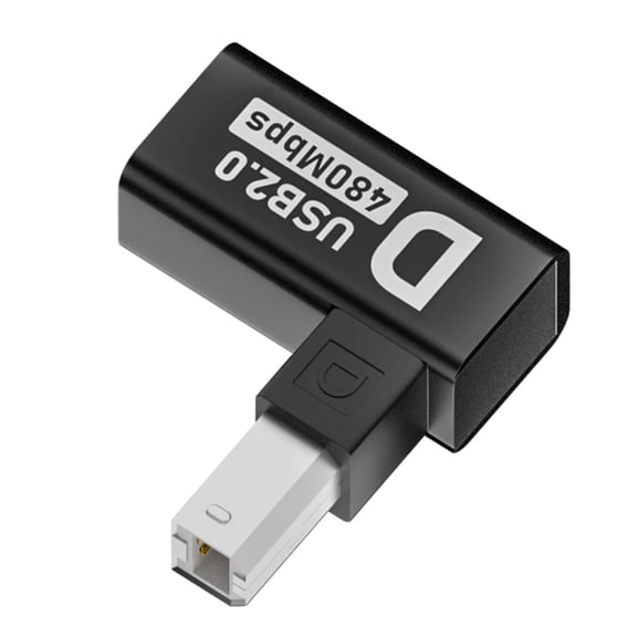 USB 2.0 Type B Extension Adapter For Reliability Printer And Scanners Connection Quick Data Transmission Adapter