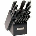thumbnail image 4 of Farberware 15-piece Black Forged Triple Riveted Stainless Steel Knife Set, 4 of 8