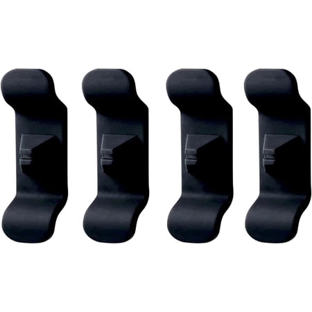 Cord Organizer & Cable Clips Management  Appliance Cord Holder  Small Appliance Storage Cord Hideout for Blenders  Blenders  Coffee Makers  Pressure Cookers and Air Fryers (4PC Black)
