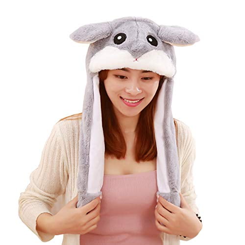 V.I.P. yqtyqs Hamster Hat Animal Cap Movable Ears Party Birthday