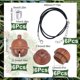 thumbnail image 2 of Kit de 6 juegos para hacer collares con campanas de madera, pequeñas campanas de madera, dijes de campana de madera, collar de campana, campana navideña a granel, dijes de caja de madera desmontables., 2 of 9