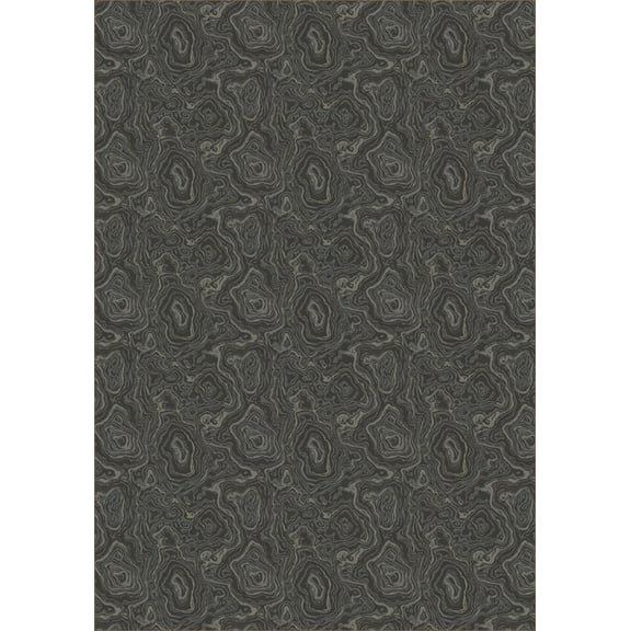 Milliken Imagine Figurative Area Rug LASTING BEAUTY SLATE Lasting Beauty Slate 3' 10" x  5' 4" Rectangle