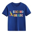 thumbnail image 2 of FDDMis Fitted Tops Girls Tops Size 10-12 Tshirts T-shirts Baby Girls Clothes Teen Junior Girls, Blue 12-13 Years, 2 of 8