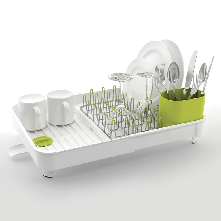 Bunpeony Aluminum Expandable Drying Dish Rack with Drainboard and Rotatable  Drainage Spout ZMCT125 - The Home Depot