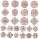 thumbnail image 5 of Broches de perlas Hugo Pin de broche de perlas 24 piezas aleación floral, 5 of 7