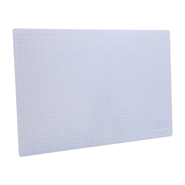 Tapis de Découpe Translucide Planche d'Artisanat Antidérapante Auto-Récupération, Sans Réflexion, Protège Bureau avec Tapis de Découpe pour Maison Bureau