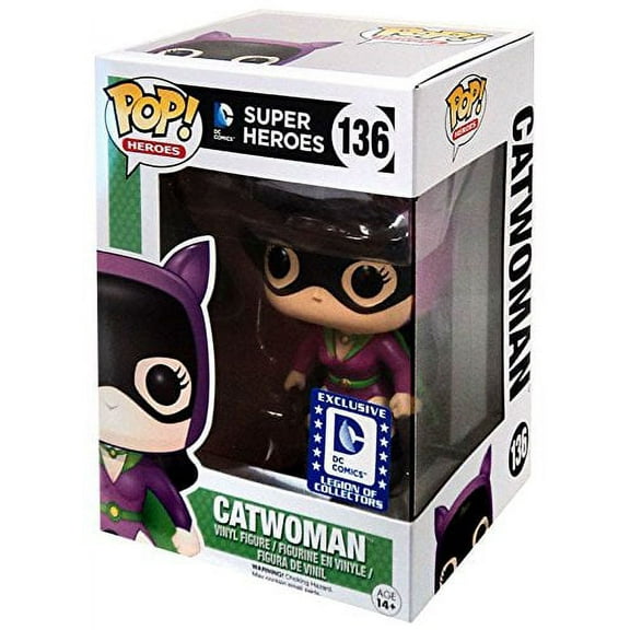 Funko POP! Heroes Catwoman Legion of Collectors Exclusive DC Comics Collectible