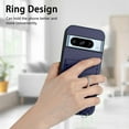 thumbnail image 2 of for Google Pixel 8 Pro Phone Case Wallet with Crossbody Strap & Card Holder, Premium PU Leather Case, 360 Ring Holder Kickstand Durable Protective Women Men Cover for Google Pixel 8 Pro,Blue, 2 of 8