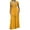 Yellow summer dresses for women, variant on Summer Saving Wycnly Summer Dresses for Women Sexy Hollow out Ruffle Layer Flowy Swing A Line Long Dresses 2024 Sleeveless V-Neck Solid Maxi Formal Dress Yellow XXL