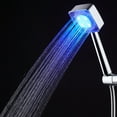 BCLONG LED Light Hand Held Shower Head Sprayer with Color Changing
