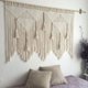 thumbnail image 1 of Muyoka Tapiz bohemio de macramé de 1x1,2 M para colgar en la pared, cuerda de algodón tejida a mano, tapiz tejido a mano para decoración del hogar (sin palos de madera) Muyoka Hogar, 1 of 7