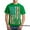 Green, variant on American Flag Vintage Print Design Men's T-Shirt Short Sleeve T-shirt Soft and Comfy Shirt, Lightweight Shirt Color Royal Blue X-Large