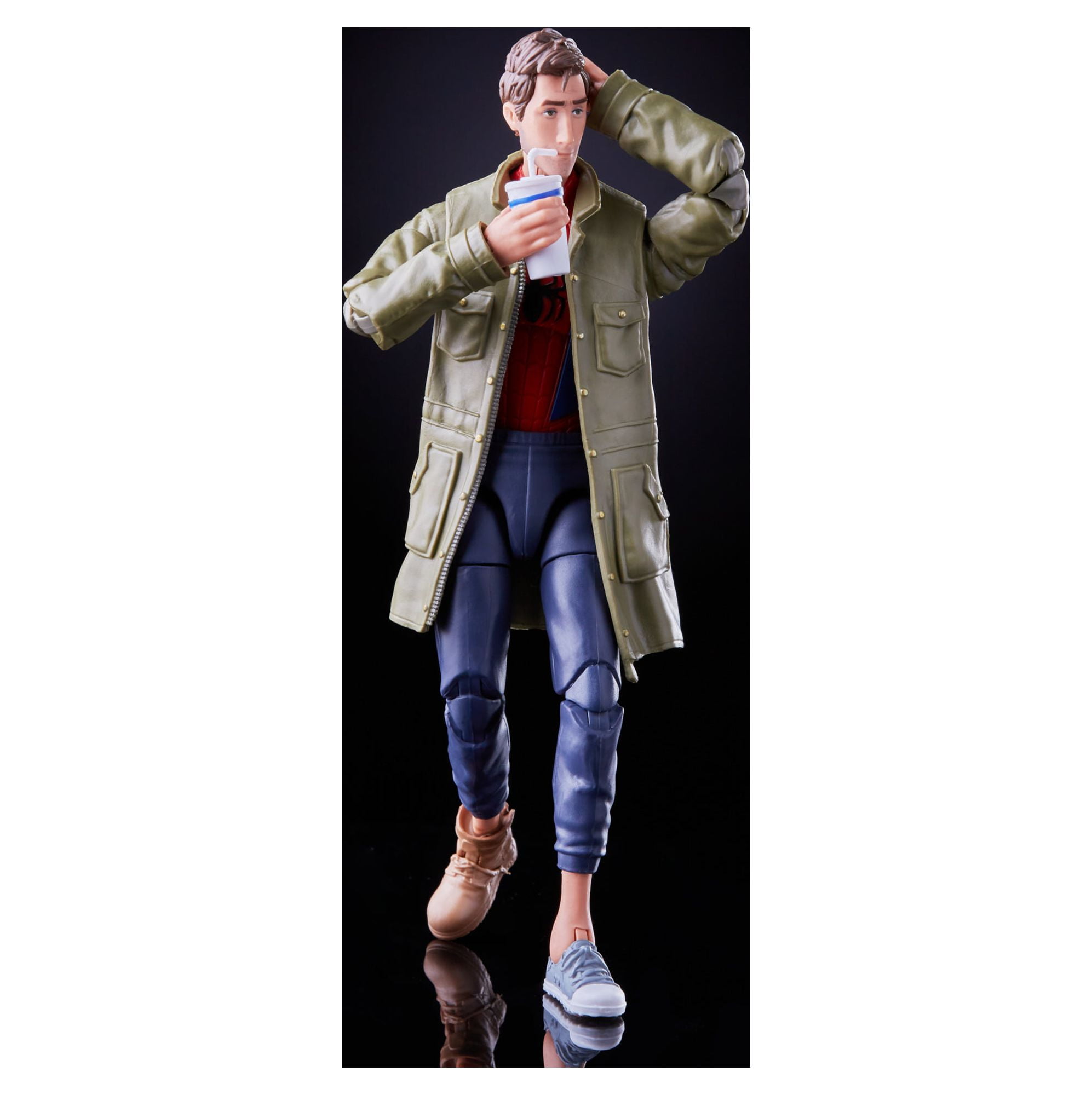 Hasbro Marvel Legends Series Spider-Man: Into the Spider-Verse Peter B. Parker 6-inch Action Figure