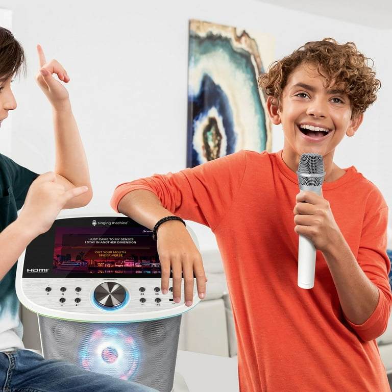 Singing Machine Karaoke Platinum Plus with Wi-Fi access to Music