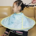 thumbnail image 4 of Trayknick Tablier Imperméable pour Enfants Attrape-Cheveux Parapluie Outil de Coiffeur, 4 of 11