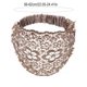 thumbnail image 5 of Diadema para mujer con diseño calado, bordado de encaje, flores, elástica, con perlas de imitación y brillantes incrustados. Accesorios para el cabello., 5 of 8