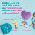 thumbnail image 4 of Craft-Tastic Let’s Learn to Sew – Mini Sewing Kit, Arts and Crafts, Art Supplies, Embroidery Kit for Beginners, Includes Sewing Supplies, Easy-to-Follow Instructions, Arts and Crafts, Ages 7+, 4 of 6