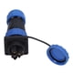 thumbnail image 4 of Conector Impermeable BRILLAR Cuadrado 4 Agujeros IP68 250V 45A, 4 of 10