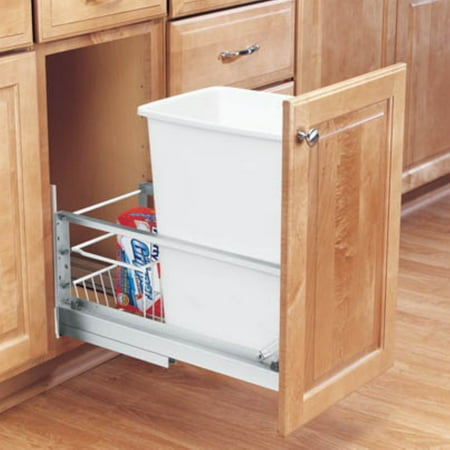 Rev A Shelf Soft Close Single Pull Out 35 Qt Trash Can Rev A Shelf Soft Close Single Pull Out 35 Qt Trash Can