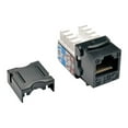thumbnail image 1 of Eaton Tripp Lite Series Cat6/Cat5e 110 Prise Keystone - insert Modulaire - CAT 6 - RJ-45 - Noir - Conforme TAA (Lot de 10), 1 of 3