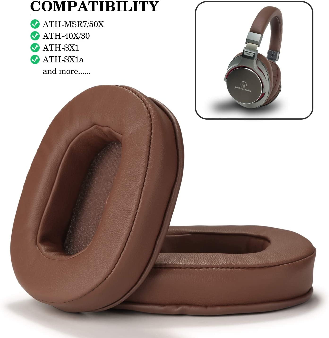 audio technica replacement ear pads
