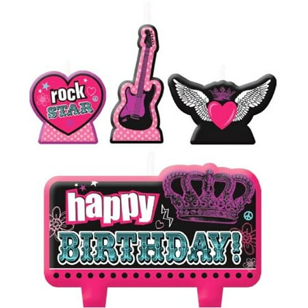 Princess Rocker Mini Candle Set (4ct)