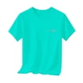 thumbnail image 4 of BLTIBY Girls Boys Short Sleeve T Shirts Kids Summer Tops Crewneck Cute Graphic Pullover Tees Fashion Casual Light Blue 12-13Years, 4 of 7