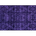 thumbnail image 1 of Ahgly Company Indoor Rectangle Abstract Purple Modern Area Rugs, 7' x 9', 1 of 4