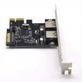 thumbnail image 4 of PCIE Expansion Card PCI-E to 2-Port USB3.0 5Gbps Convert Card Riser for Win7/8/9/10/Linux, 4 of 7