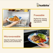 Katbite 9-inch Compostable Paper Plates, Biodegradable, 125-Count