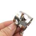 thumbnail image 4 of Alto-Sax Mouthpiece Ligature Double Screws Gold-Plated Brass Fastener Tool, Universal for Most Saxophone Models Adjustable Diameter Elegant Gold Look, 4 of 5