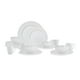 thumbnail image 1 of Vajilla Elise para 4 Personas - Ceramica Blanca 16 piezas, 1 of 6
