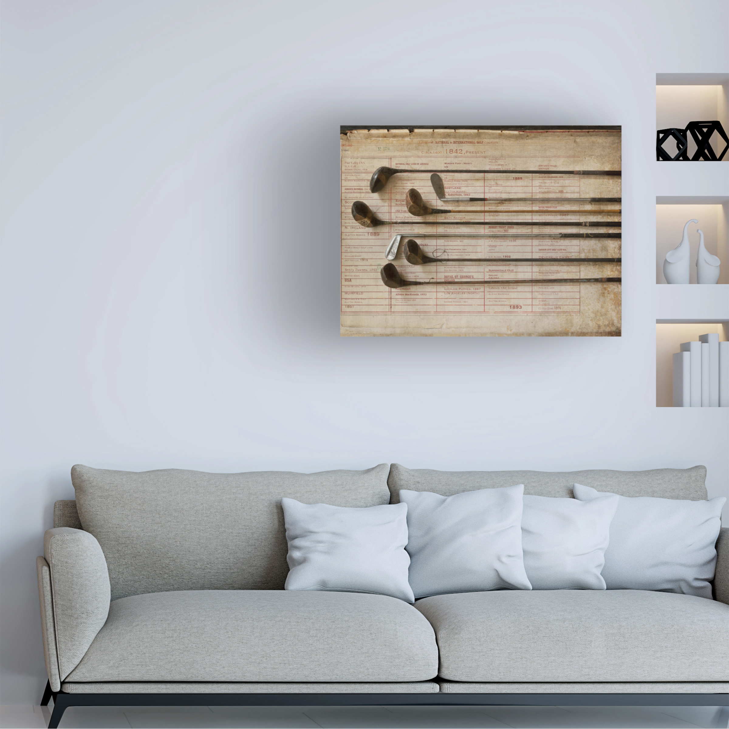 Symposium Design 'Golf 2' Canvas Art