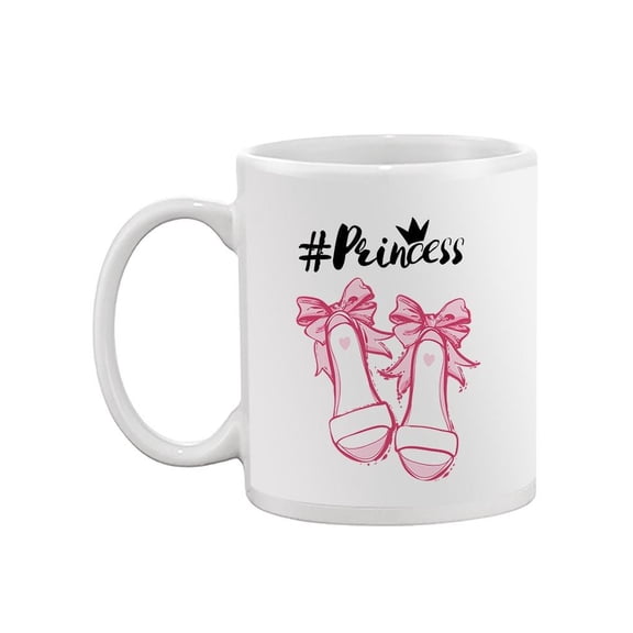 Princess Pink Shoes Mug  -Image by Shutterstock,