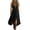 Black, variant on Boho Dresses for Women 2026 V Neck Lace Up Corset Front High Low Ruffled Hem Sleeveless Lace Trim Beach Dress Western Style Holiday Gown