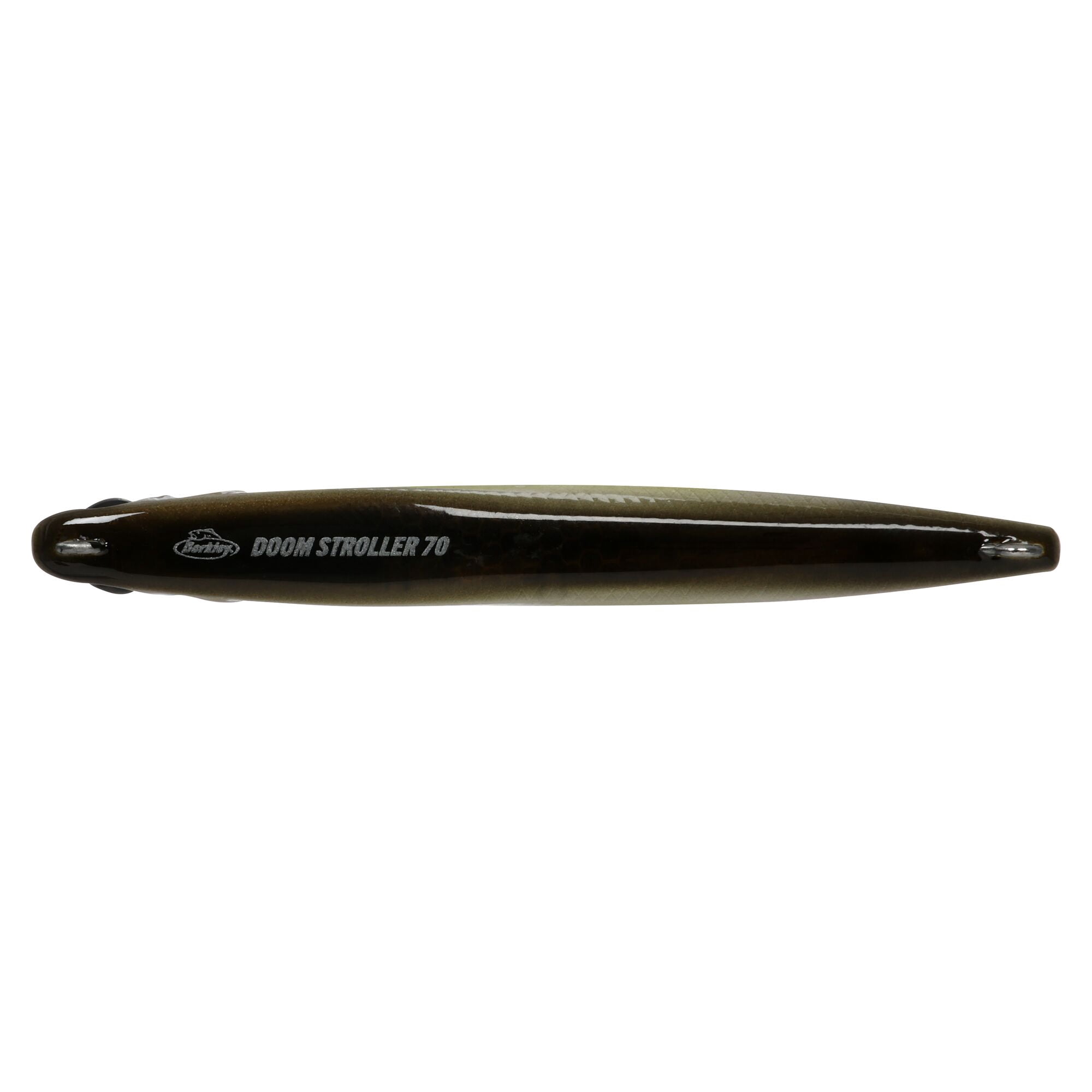Berkley Doom Stroller Fishing Lure, 2.75 in, Stealth Shad (1-count)