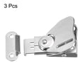 thumbnail image 3 of Uxcell Twist Latches, Iron Spring Loaded Butterfly Twist Latch for Box, 2.4x1.5" 3Pcs, 3 of 6