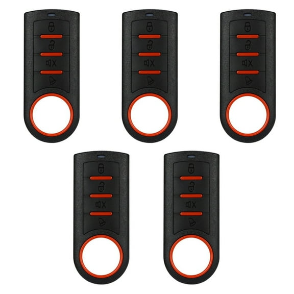 Universal 433MHz Garage Door Remote Control 4 Buttons Copy Remote Clone Electric Door Remote Control Big Ring Smart Key