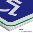 thumbnail image 5 of South Dakota Handicap Parking Sign, Reserved Parking Sign, 24x36 Corrugated Plastic, 5 of 7