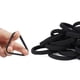 thumbnail image 3 of 100 Piezas Gomas para el Cabello Negras, Gomas para el Cabello Elásticas Suaves y Negras para Mujeres Niñas y Niños, Gomas para el Cabello Elásticas Fuertes, Coleta para Cabello Grueso (40 x 8 mm), 3 of 8