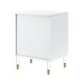 thumbnail image 5 of Posh Living Petrocchio Single Drawer/Door Nightstand in White, 5 of 8