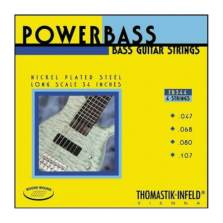 Thomastik EB344 Medium-Light Power Bass Roundwound 4-String Bass