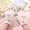 White, variant on Cat Paw Soft Fuzzy Lined Flip Up Down Top Fingerless Mitten Gloves Cute Aesthetics Winter Warm Gloves