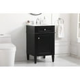 thumbnail image 2 of 21 inch single bathroom vanity in black, 2 of 8